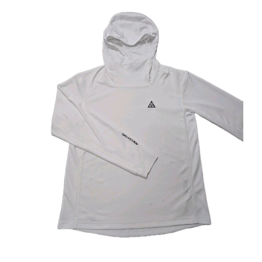 Nike ACG Dri-FIT ADV Lava Tree UV Hoodie Mens Medium White DX6967-121 M